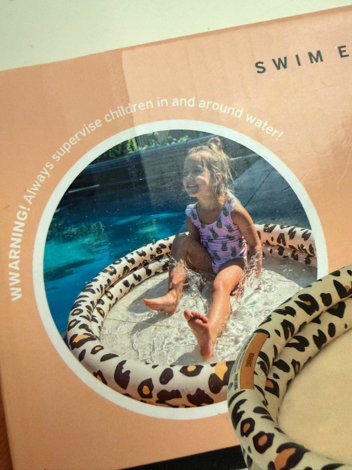 Zwembadje 100 cm Swim essentials nieuwstaat, Minder dan 80 cm, Opblaaszwembad, Rond, Ophalen of Verzenden