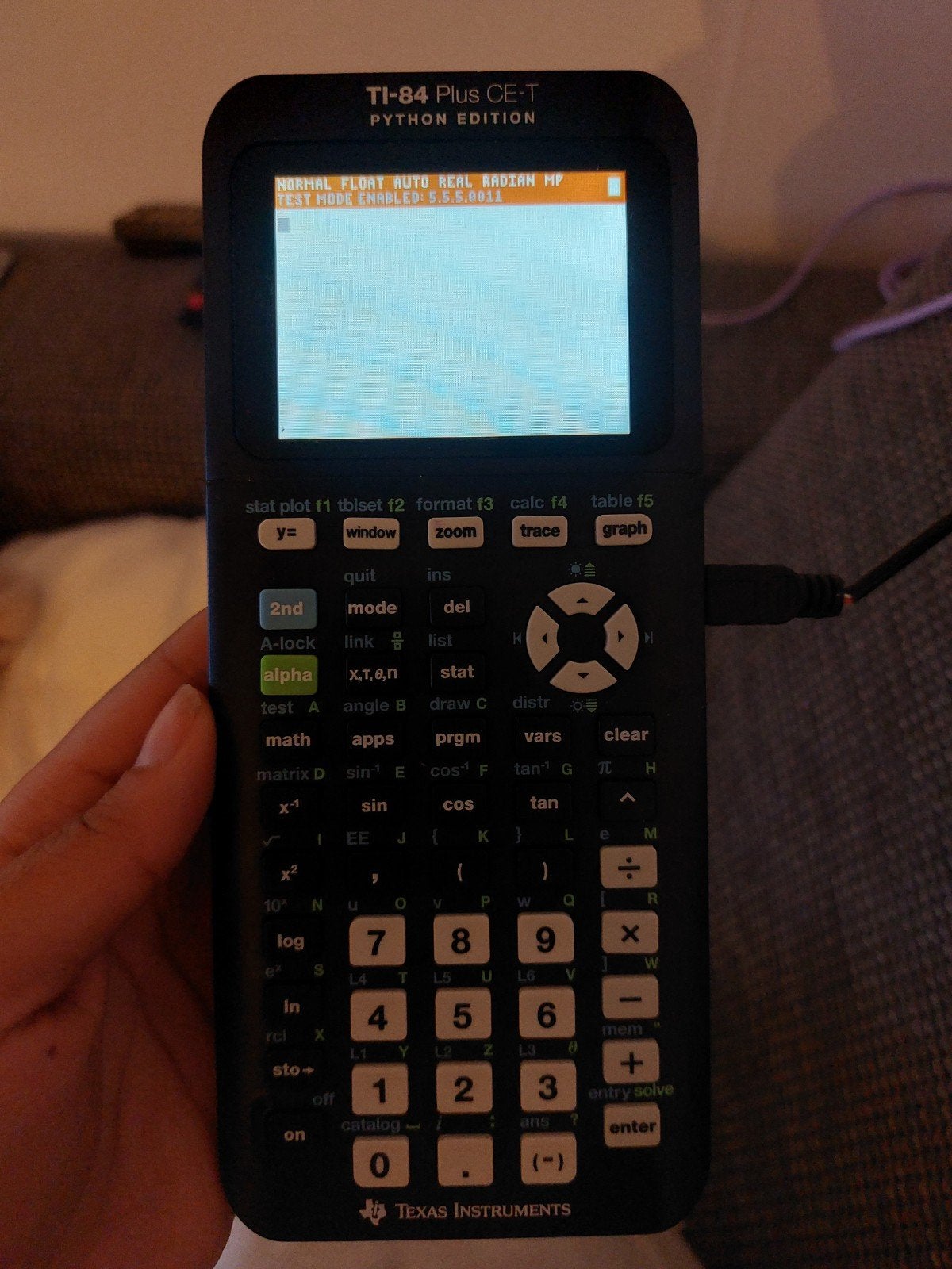 grafische rekenmachine, Ophalen, Grafische rekenmachine, Gebruikt
