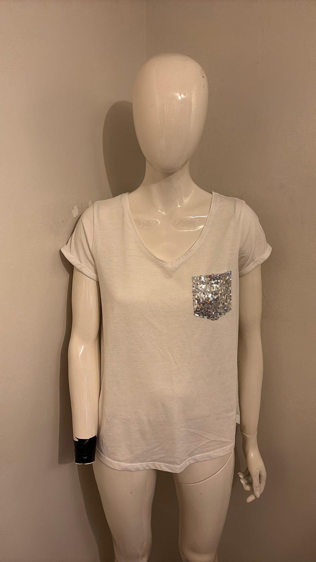 LCW Casual t-shirt maat M, Ophalen of Verzenden, Zo goed als nieuw, Maat 38/40 (M), Korte mouw