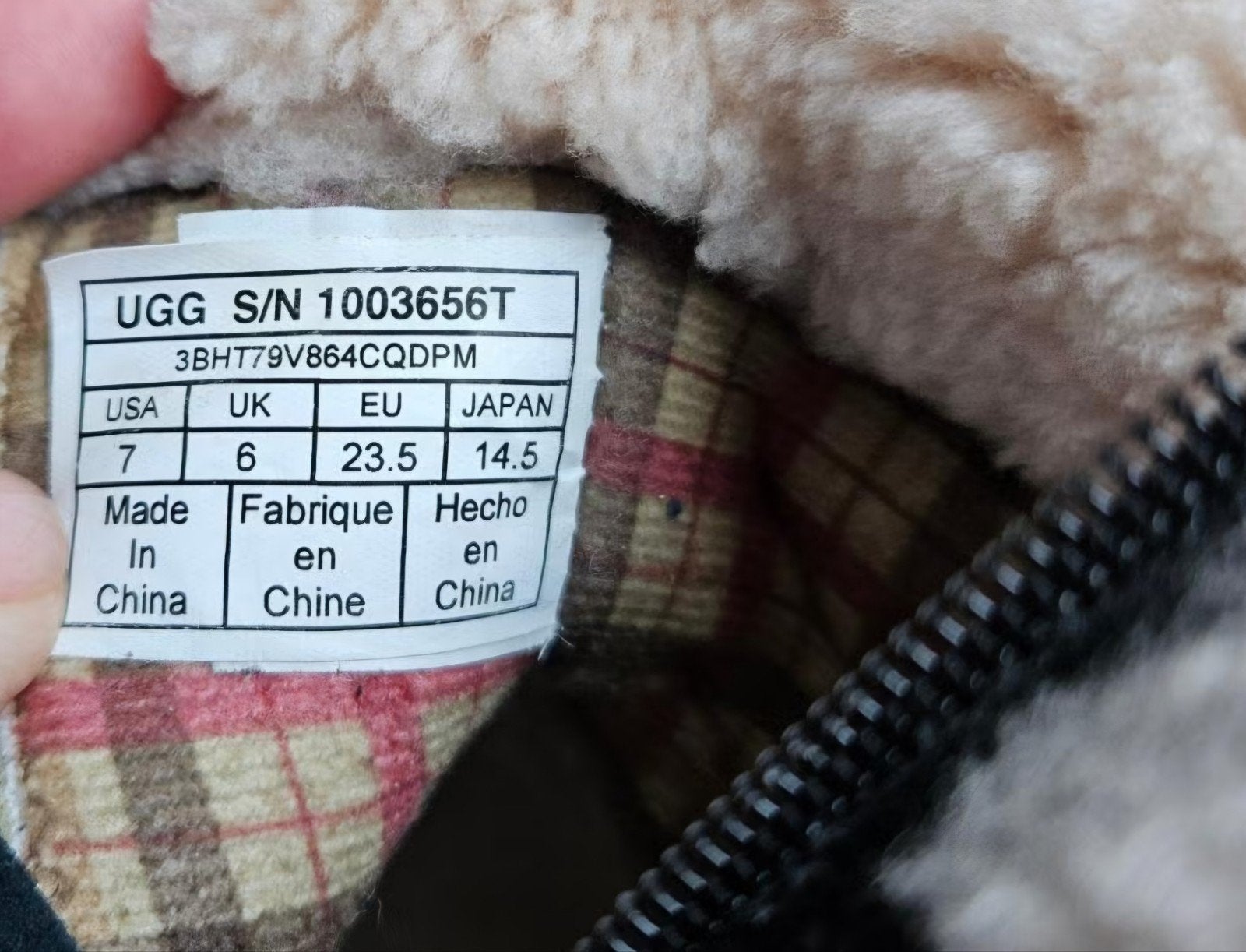 Originele UGG maat 23,5, UGG, Jongetje of Meisje, Laarsjes, Ophalen of Verzenden