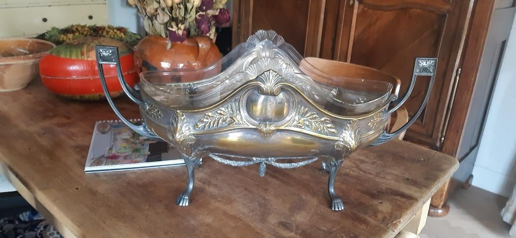 Antieke jardiniere, Antiek en Kunst, Curiosa en Brocante, Ophalen of Verzenden