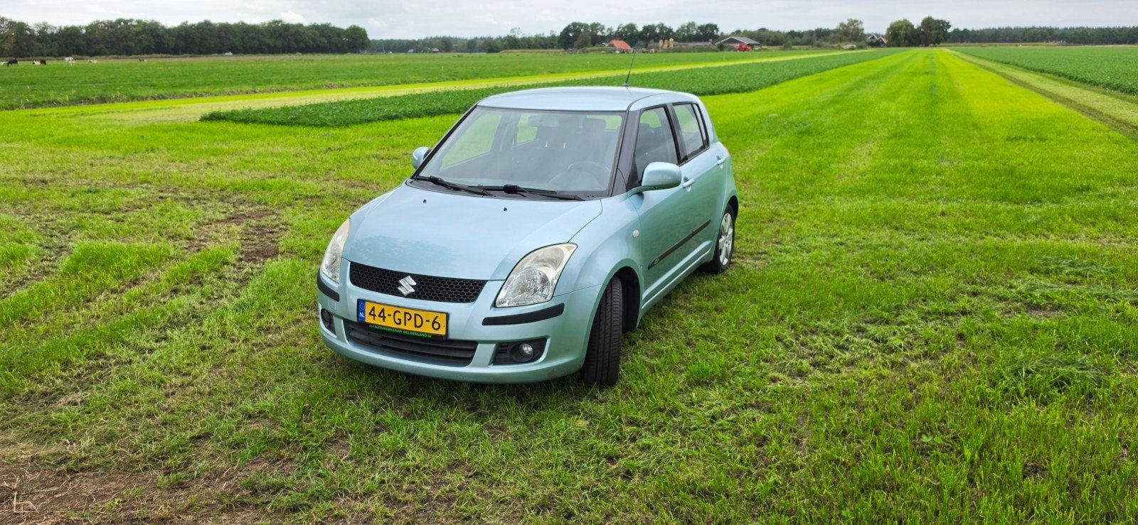 Suzuki Swift 1.3 5DRS 2008 Blauw, Voorwielaandrijving, Stof, 40 €/maand, Swift