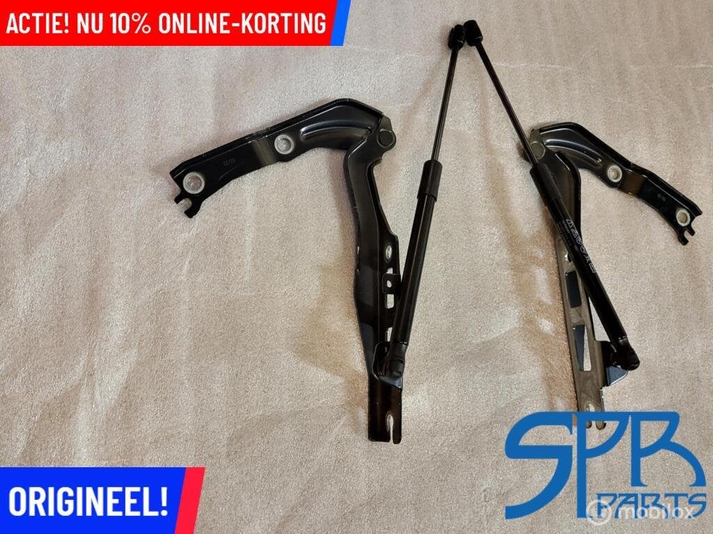 MOTORKAPSCHARNIEREN SET VW TIGUAN 571 CT1 RECHTS LINKS ZWART, VOLKSWAGEN, Volkswagen, Nieuw, Ophalen of Verzenden
