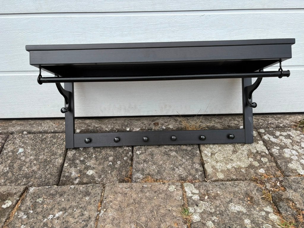 Ikea Hemnes Kapstok zwart, Gebruikt, Minder dan 100 cm, Hout, Ophalen