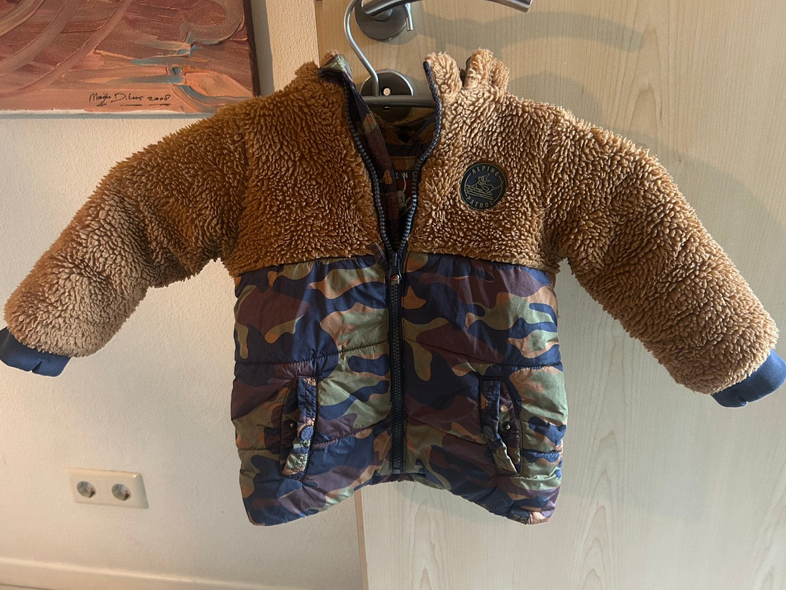 Stoere winterjas Z8 - Maat 92/98, Kinderen en Baby's, Ophalen of Verzenden, Gebruikt, Jongen