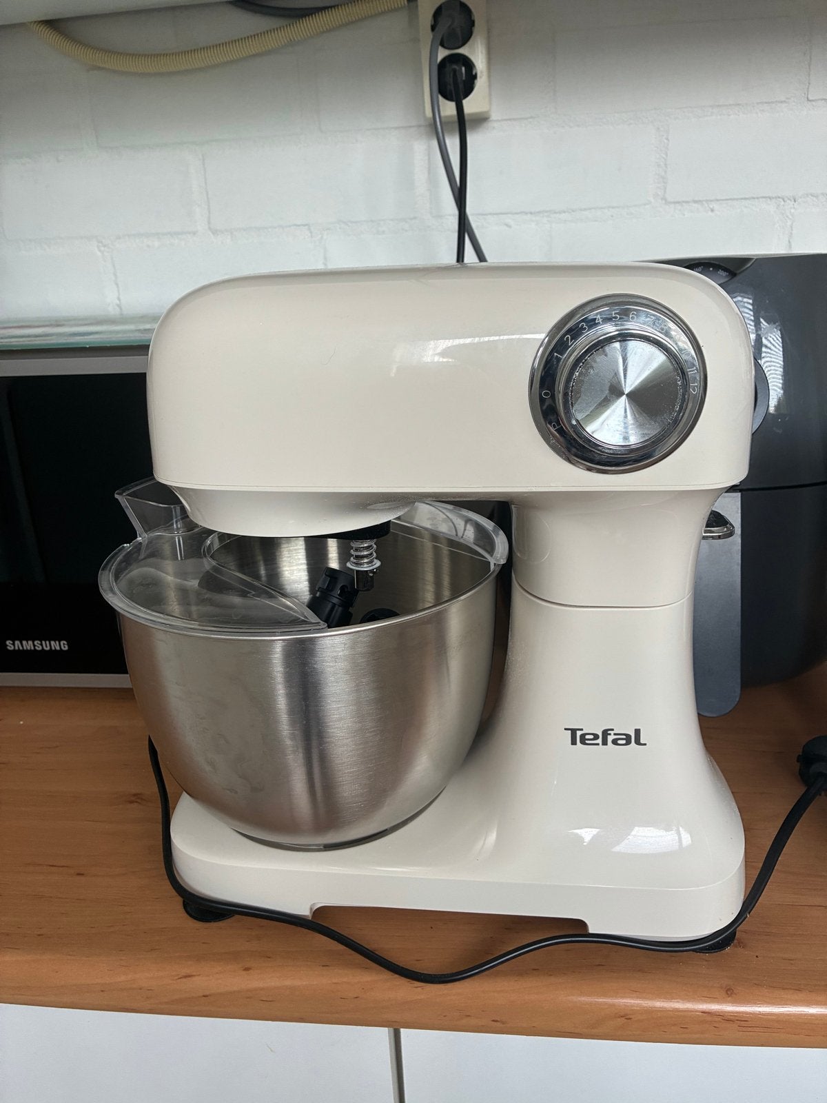Tefal Keukenmachine - Zo goed als nieuw, Ophalen of Verzenden, Zo goed als nieuw, 3 snelheden of meer