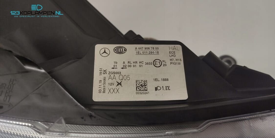 Mercedes Vito V Klasse W447 koplamp rechts, Auto-onderdelen, Gebruikt, -, Ophalen of Verzenden, -