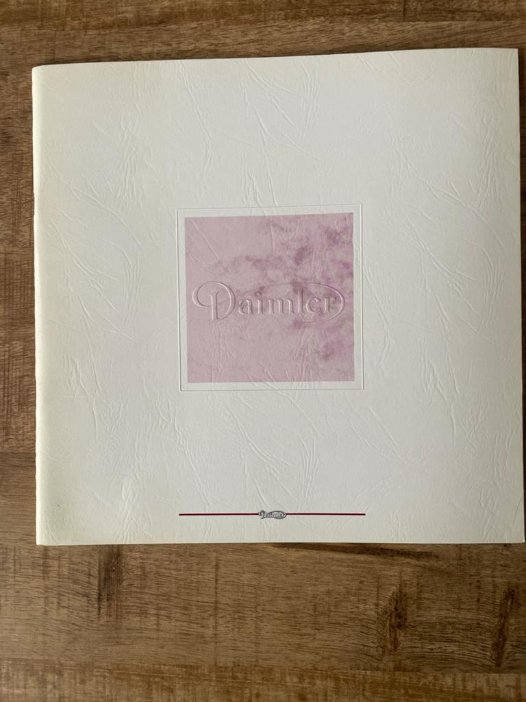 Jaguar Daimler Double Six en 4.0 liter brochure, Ophalen of Verzenden, Gelezen, Overige merken