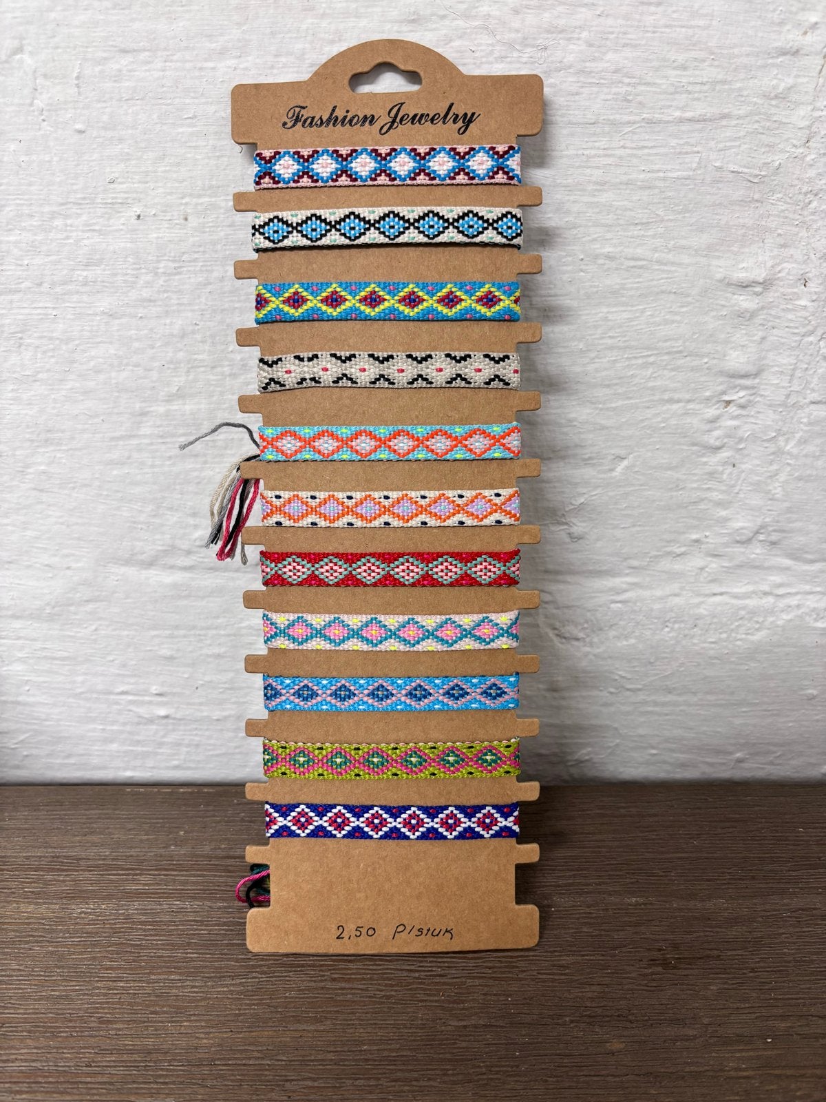 Set van 11 kleurrijke vriendschapsarmbandjes, Overige materialen, Overige kleuren, Nieuw, Ophalen of Verzenden