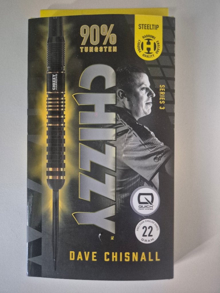 Harrows Dave Chisnall V3 - 22gr, Ophalen of Verzenden, Zo goed als nieuw, Pijlen