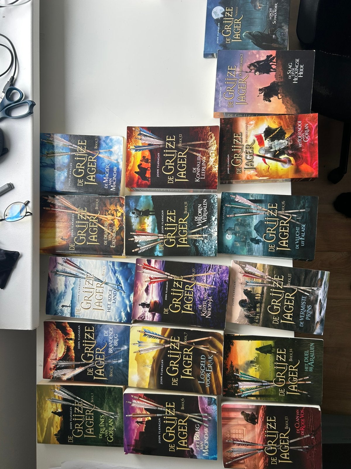 Grijze Jager boeken, Boeken, Ophalen of Verzenden, Zo goed als nieuw