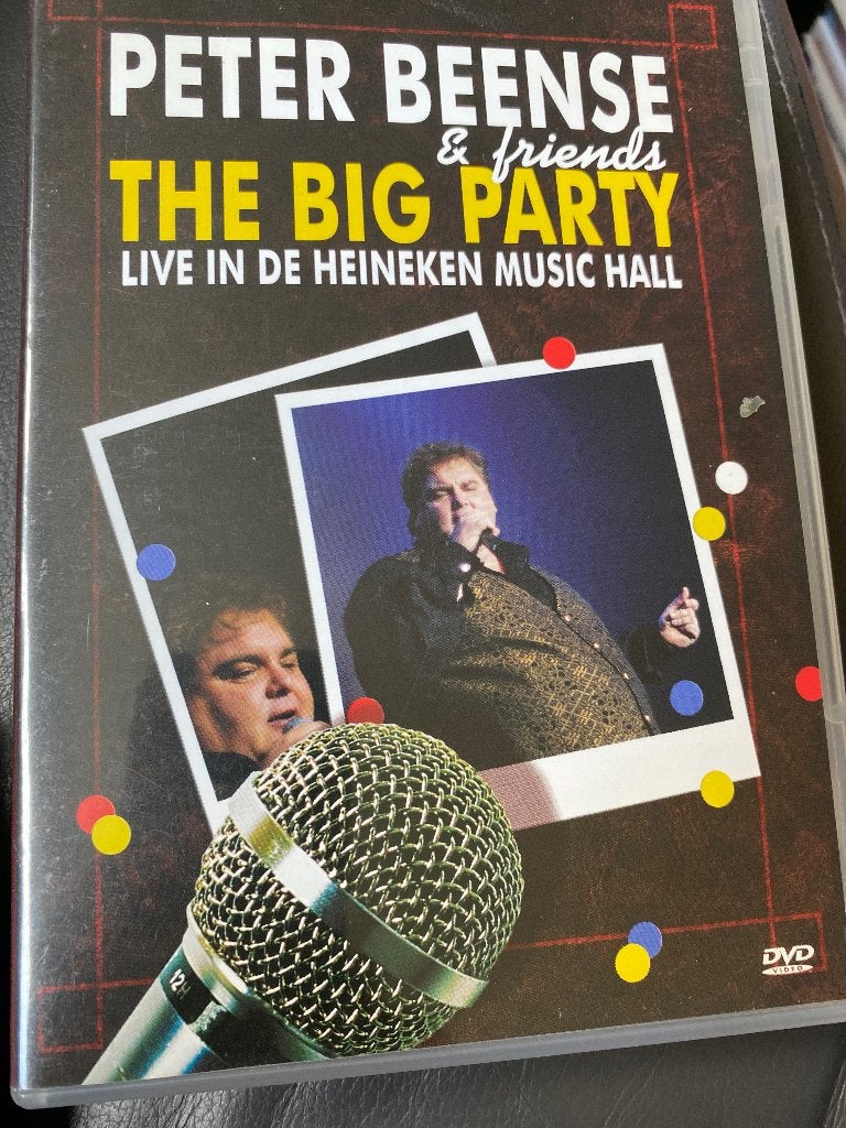 Peter Beense & Friends - The Big Party Live DVD, Bonusmateriaal, Alle leeftijden, Zo goed als nieuw, Concert