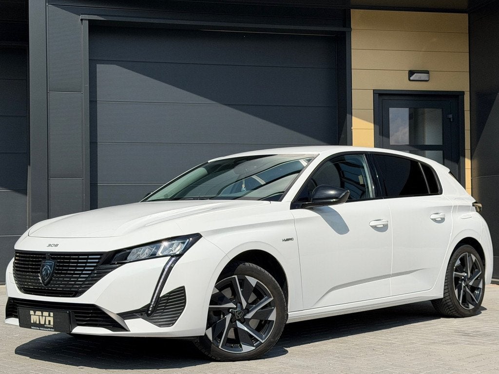 Peugeot 308 1.6 HYbrid 180 Allure Pack Business - 360 - Auto, Gebruikt, 4 cilinders, 150 pk, Wit