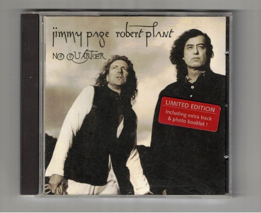 Jimmy Page Robert Plant CD No Quarter, Ophalen of Verzenden, Zo goed als nieuw, Poprock
