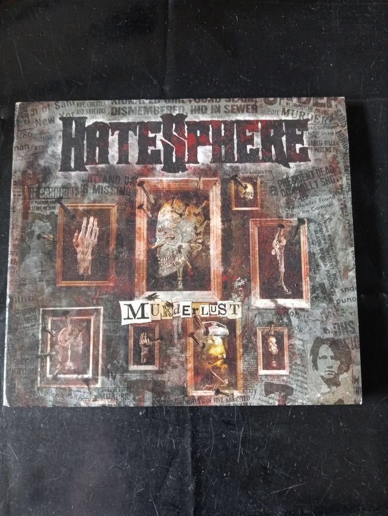 Hatesphere - Murderlust CD, Cd's en Dvd's, Ophalen of Verzenden, Zo goed als nieuw