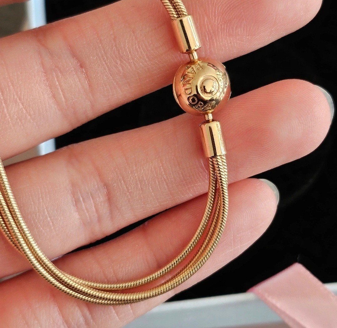 Pandora Armband Rose Goud Verguld - 17 cm - Nieuw, Ophalen of Verzenden, Nieuw, Roze, Overige materialen
