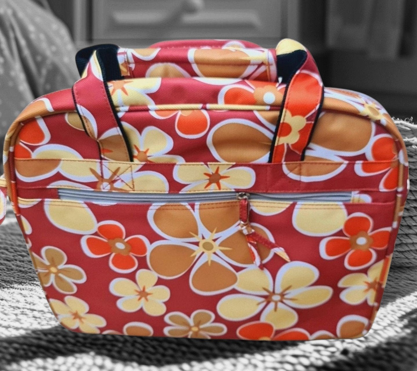 Giban - Nieuwe 60s-Retro-Style laptopbag - laptoptas, Computers en Software, Meerdere vakken, Nieuw, Ophalen of Verzenden, Meerkleurig