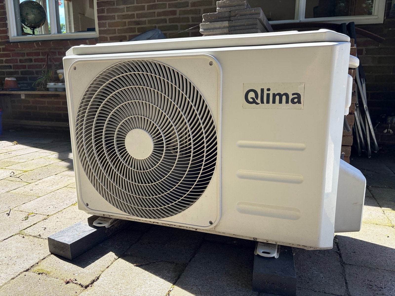 Qlima SC 5248 Split Airconditioner - Koelen en Verwarmen, Ophalen, Gebruikt, 3 snelheden of meer, Koelen en Ontvochtigen