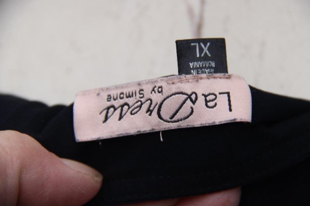 Jurk zwart La dress by Simone mt XL pof travel Vaste prijs, Kleding | Dames, Zwart, Maat 46/48 (XL) of groter, Ophalen of Verzenden