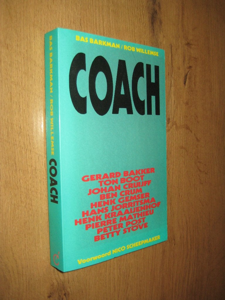 coach - barkman/willemse (o.a. cruijff/post/boot/gemser ), Ophalen of Verzenden, Zo goed als nieuw, Overige sporten