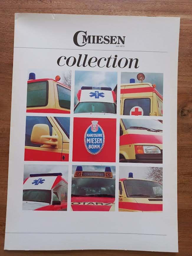 C Miesen Ambulance Map, Boeken, Ophalen of Verzenden, Overige merken, Cristian Miesen GmhH, Zo goed als nieuw