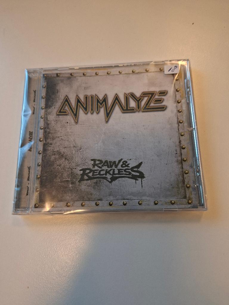 CD - ANIMALYZE - RAW & RECKLESS - SS - 2026 DANISH HARDROCK, Cd's en Dvd's, Verzenden, Nieuw in verpakking