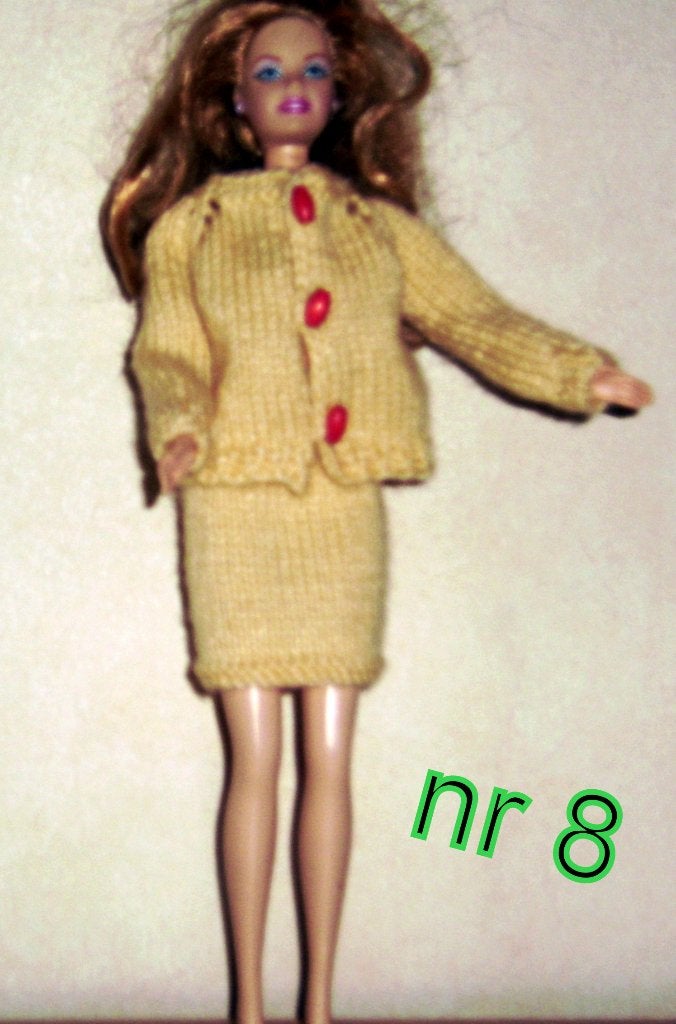 Barbiekleding jasje met rok, Verzenden, Nieuw, Barbie