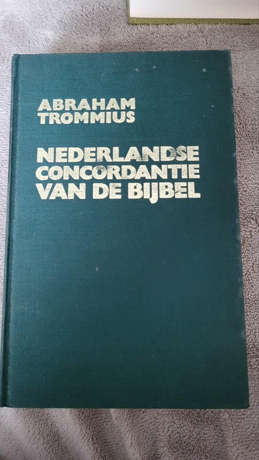 Abraham Trommius Nederlandse Concordantie van de Bijbel, Boeken, Ophalen of Verzenden, Gelezen, Abraham Trommius, Christendom | Protestants