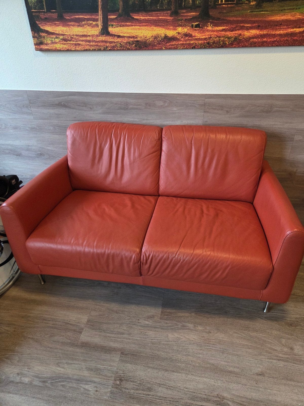 2 zits bankje, bank., Ophalen, Gebruikt, Tweepersoons, 75 tot 100 cm