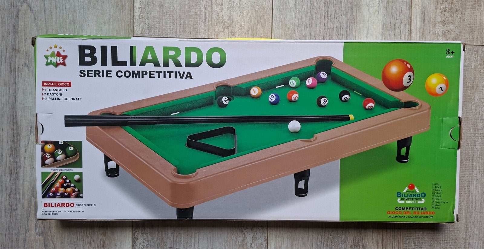 Biljartspel, Ophalen of Verzenden, Zo goed als nieuw