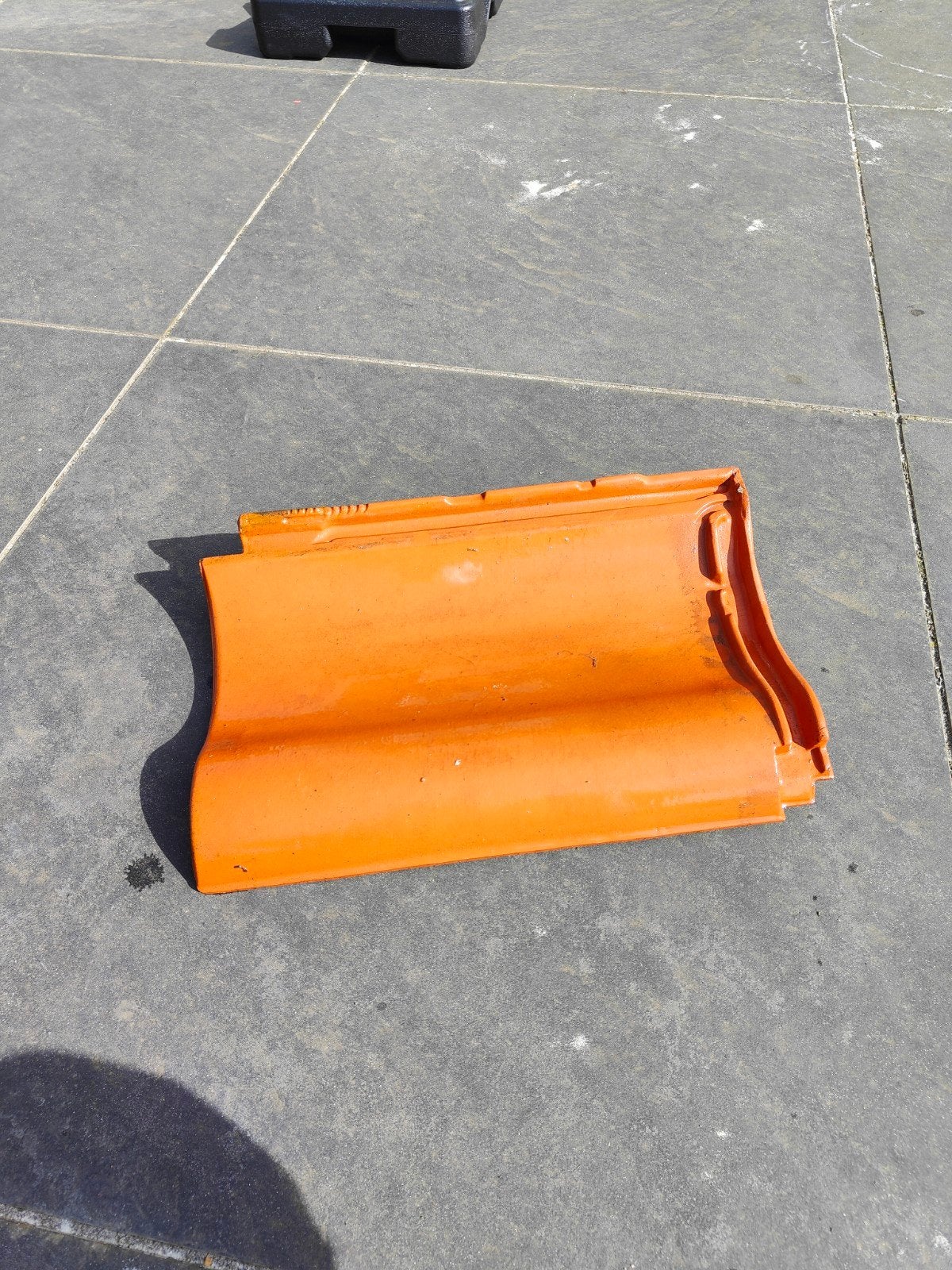 Oranje dakpannen (50 stuks), Doe-het-zelf en Verbouw, Dakpannen en Dakbedekking, Ophalen, Gebruikt, 15 m² of meer, Dakpannen