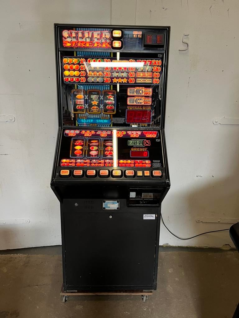 Te koop silver streak, Met sleutels, Gebruikt, Eismaspeelautomaten, Grote dijlakker 34