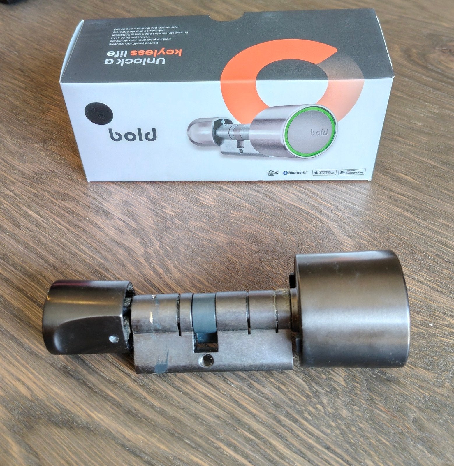 Bold Smart Lock SX33 - Slim deurslot black, Doe-het-zelf en Verbouw, Hang- en Sluitwerk, Ophalen of Verzenden, Rvs, Slot