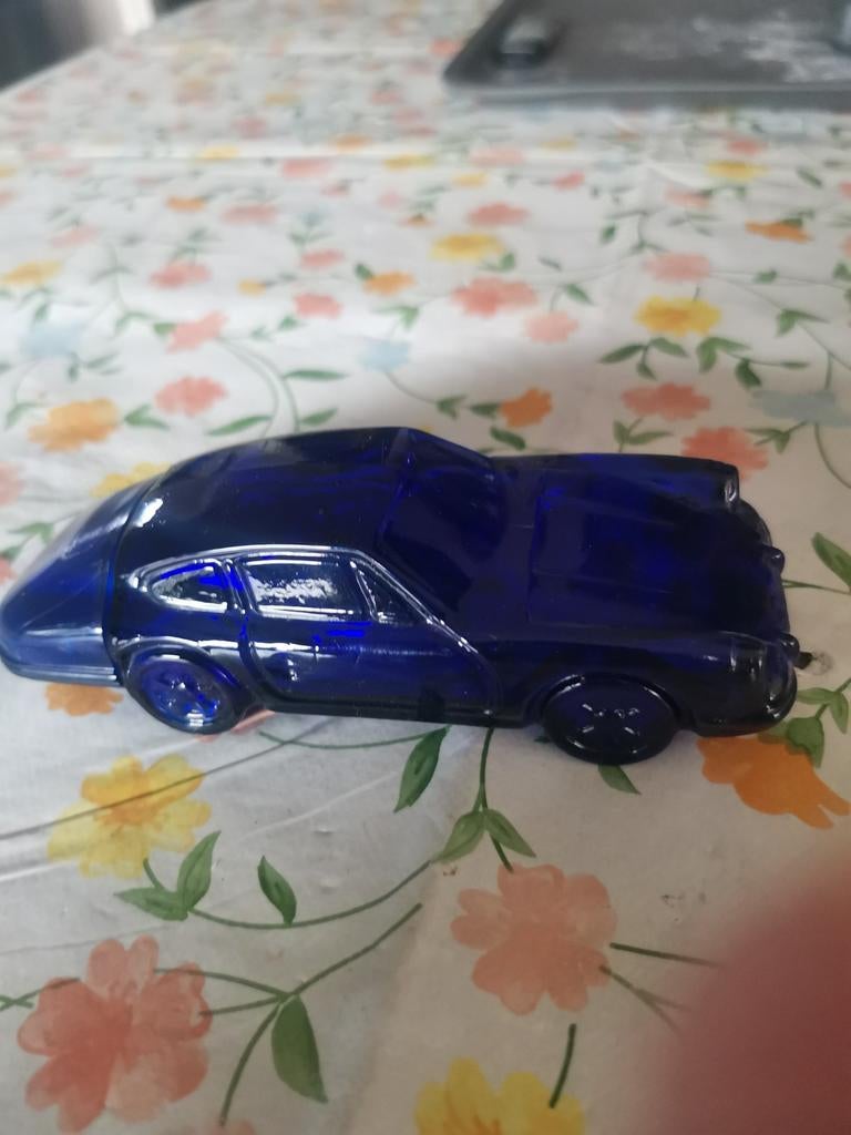 Vintage Avon Lege Fles - Blauwe Auto, Ophalen of Verzenden, Gebruikt