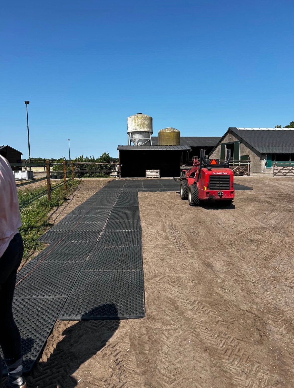 51 TopCleanII paddockplaten / modderplaten voor paarden, Dieren en Toebehoren, Ophalen, Gebruikt