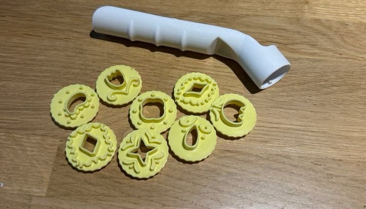 Fondant decoratie set, Ophalen, Kunststof, Meerkleurig, Overige typen