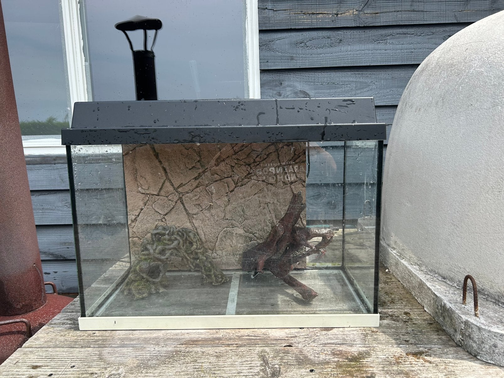 Aqaurium 30, 40, 60 cm, Ophalen, Zo goed als nieuw, Leeg aquarium