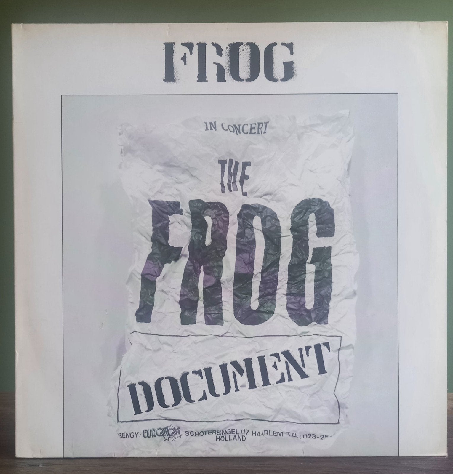Lp vinyl The Frog in concert, Document, Ophalen of Verzenden, Gebruikt