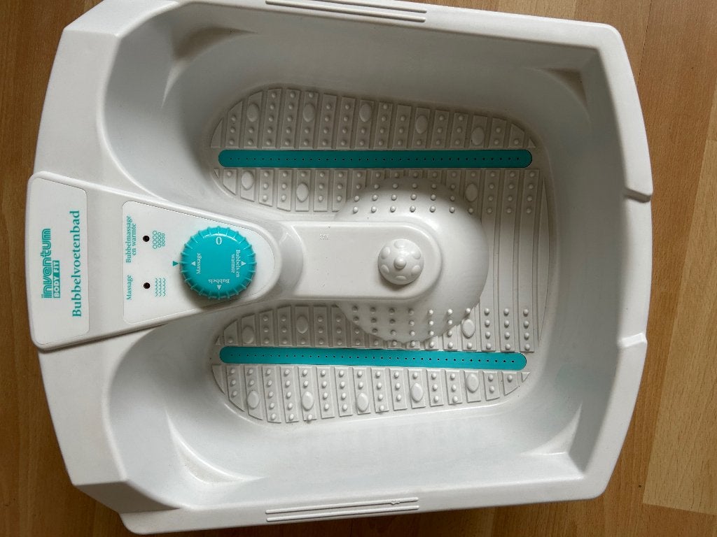Inventum Body Fit Bubbelvoetenbad met massage en warmte, Ophalen of Verzenden, Zo goed als nieuw, Hand- en Voetverzorging