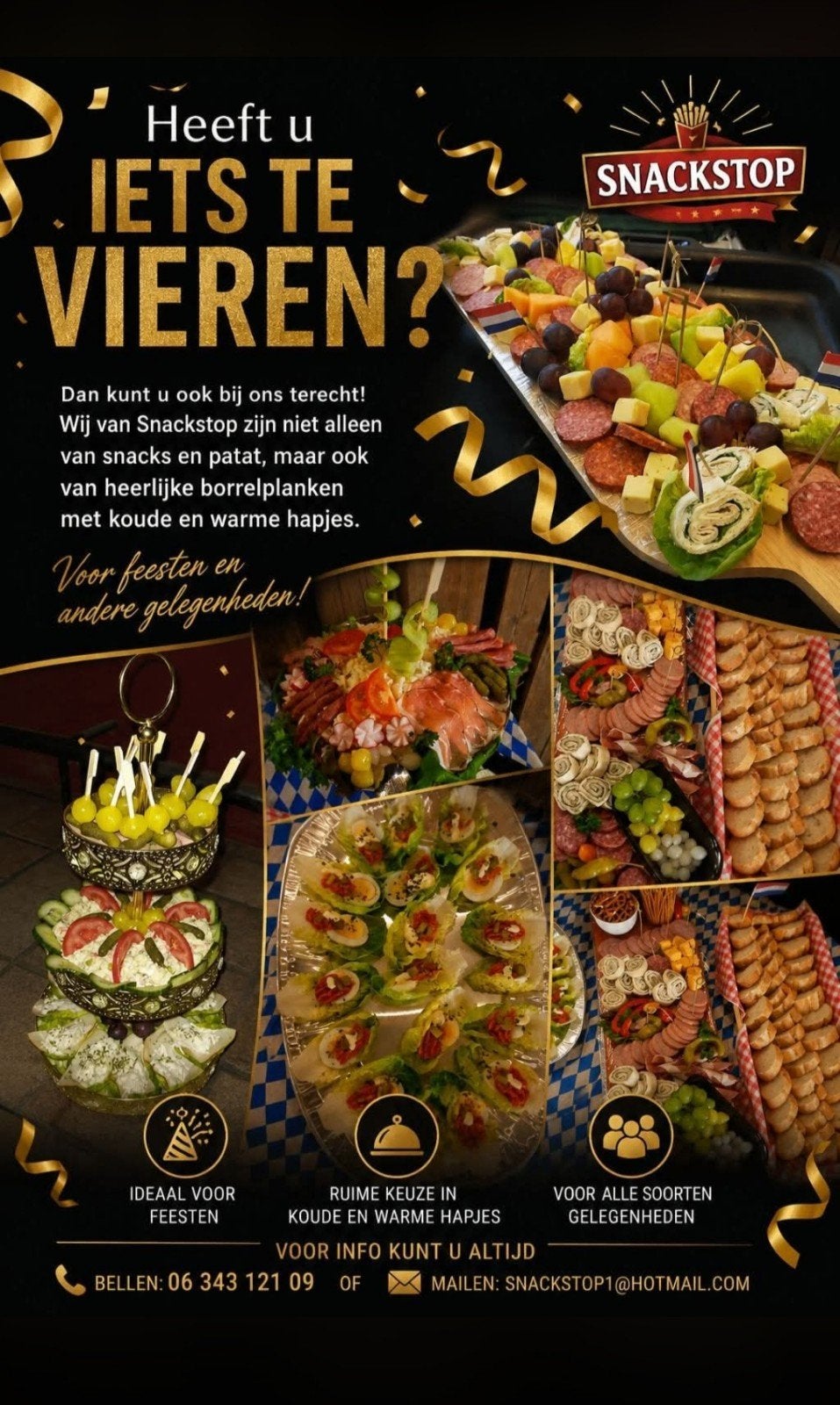 Catering nodig? Voor alle feestjes!!!