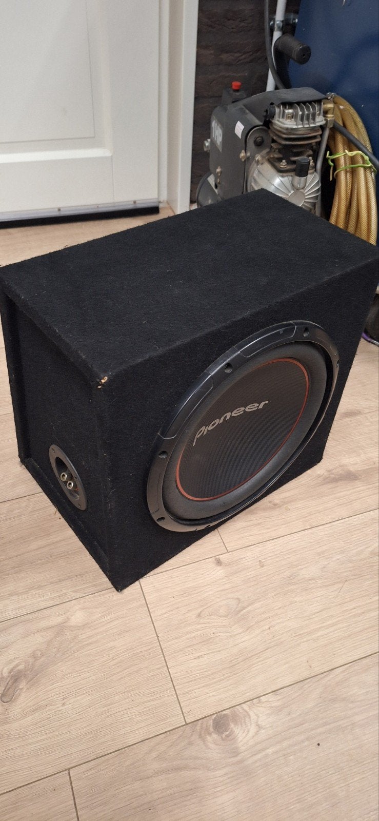 Pioneer Subwoofer, 150 watt of meer, Gebruikt, Subwoofer, Ophalen of Verzenden