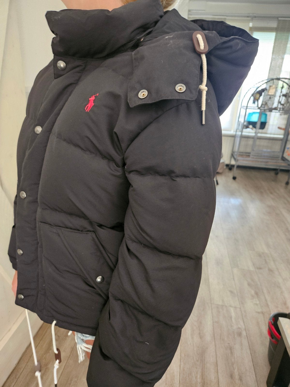 Ralph Lauren winter jas maat l, Kleding | Dames, Zwart, Maat 42/44 (L), Ophalen of Verzenden, Zo goed als nieuw