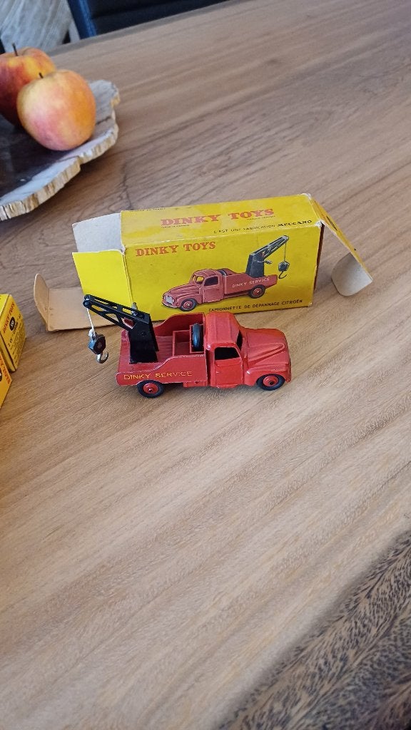 dinky toys citroen Camionette de Depannage  met box, no.35A, Antiek en Kunst, Antiek | Speelgoed, Ophalen of Verzenden
