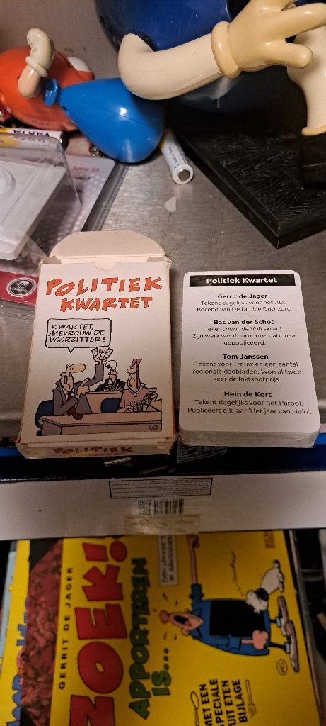 Politiek kwartet (Z246-260), Verzamelen, Ophalen of Verzenden, Zo goed als nieuw, Kwartet(ten)