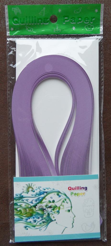 Quilling paper – papierfiligraanstroken 3mm lila, Hobby en Vrije tijd, Knutselen, Nieuw, Ophalen of Verzenden, Papier of Karton