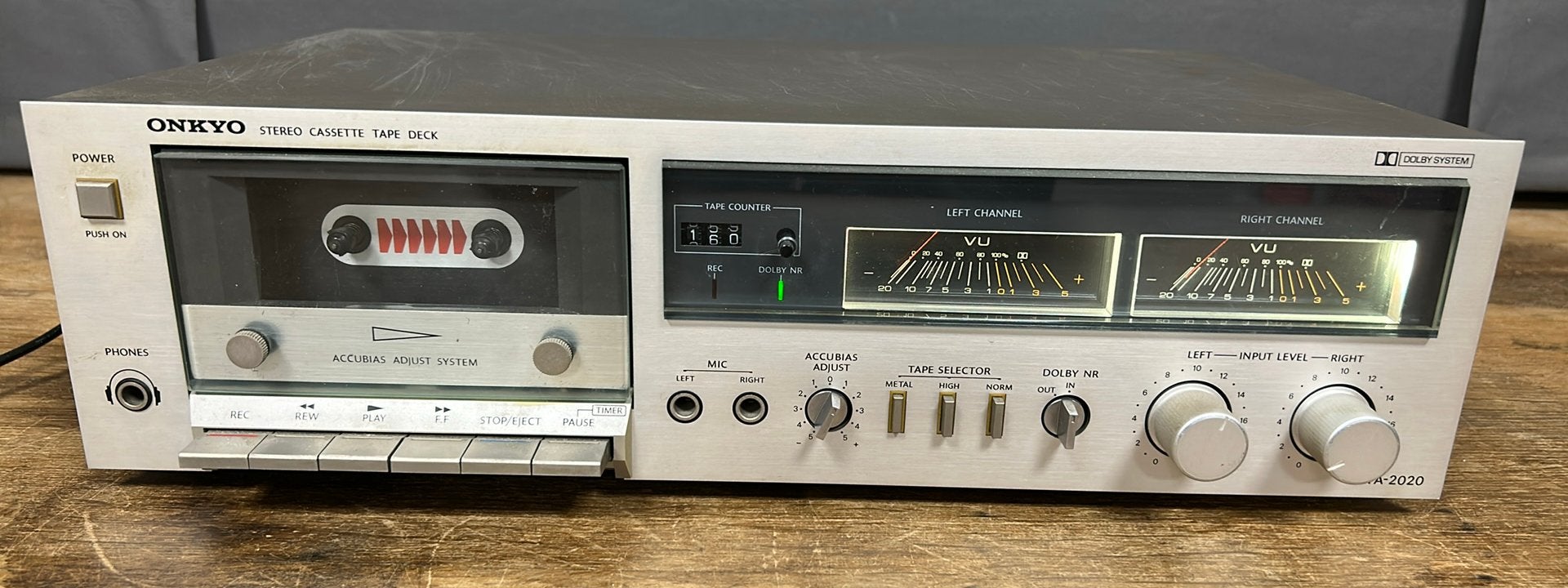 Onkyo cassettedeck. TA-2020., Ophalen of Verzenden, Overige merken