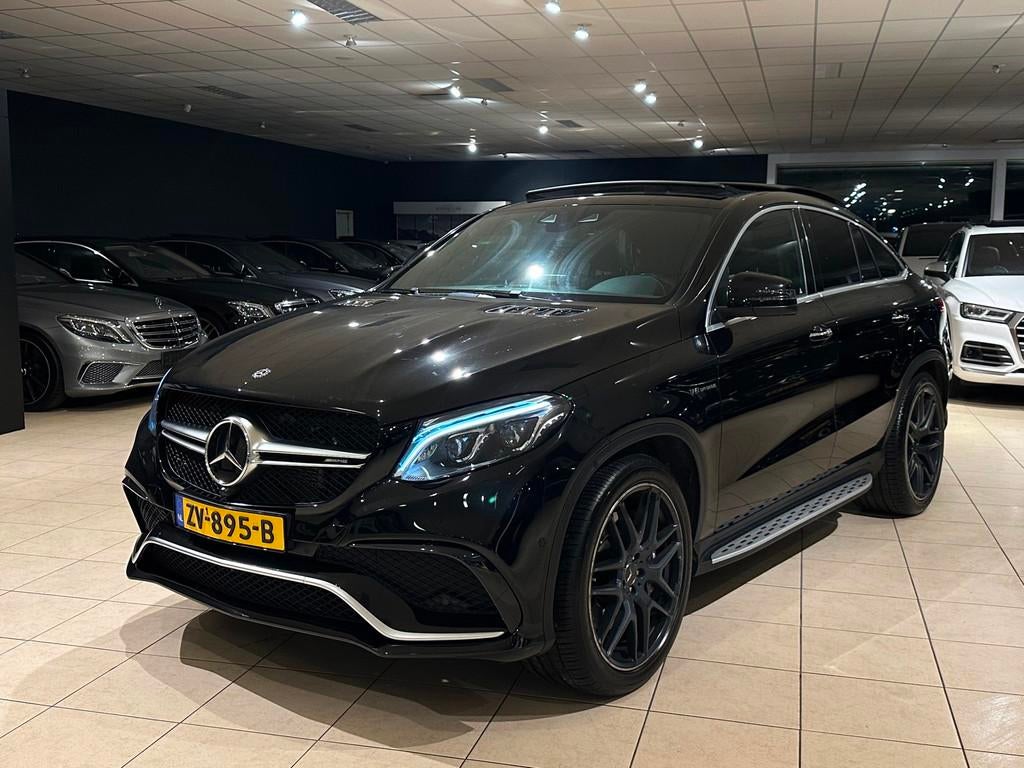 Mercedes-Benz GLE63 AMG Coupe 4MATIC|BTW|PANO|MEMORY|TREKHAA, Gebruikt, Zwart, Leder, Bedrijf
