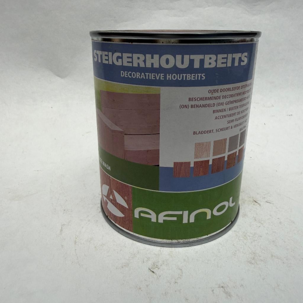 Afinol Steigerhoutbeits Hout Beits Lak Vintage Wash 750ml, Overige kleuren, Nieuw, Beits, Afinol