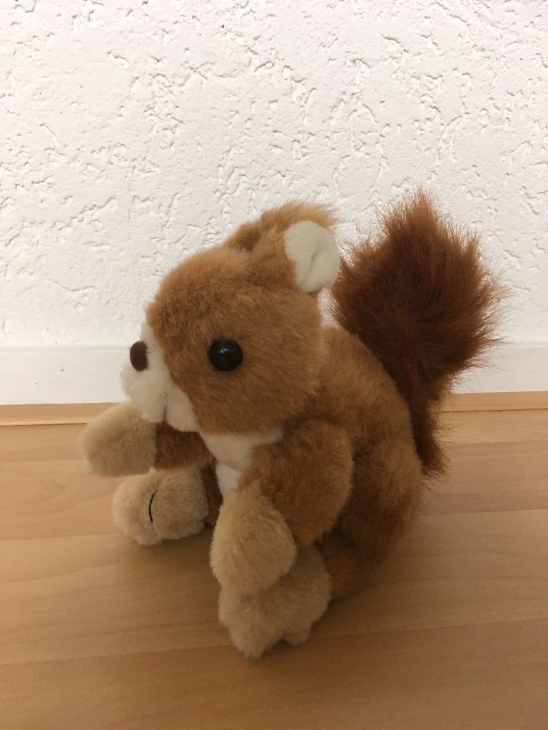 Knuffel eekhoorn, Ophalen of Verzenden, Zo goed als nieuw, Overige typen