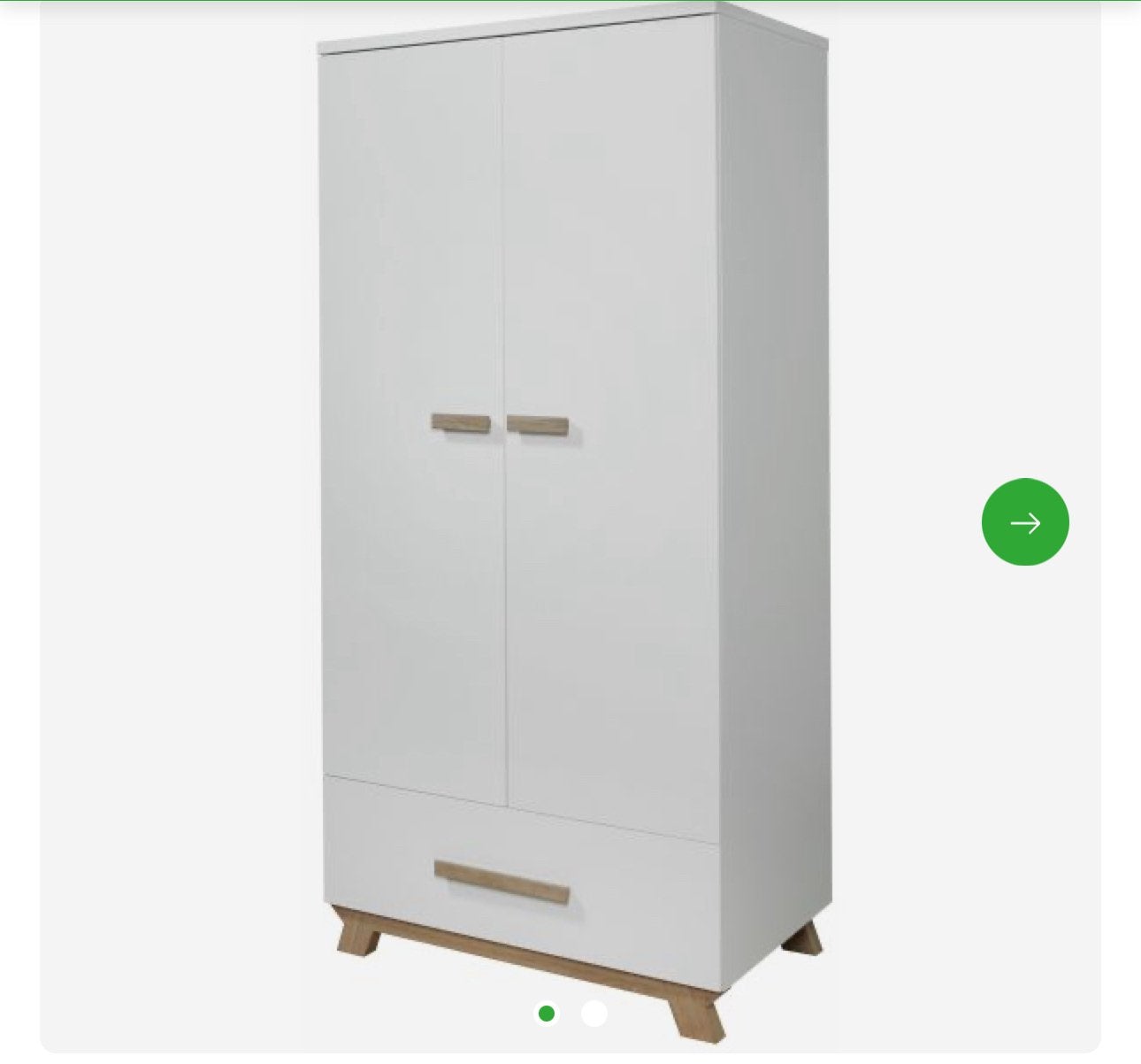 Hanglegkast 2 Deuren/1 Lade Bergen- Kledingkast babykamer, Witgoed en Apparatuur, Nieuw, Minder dan 60 cm, Vrijstaand, 160 cm of meer